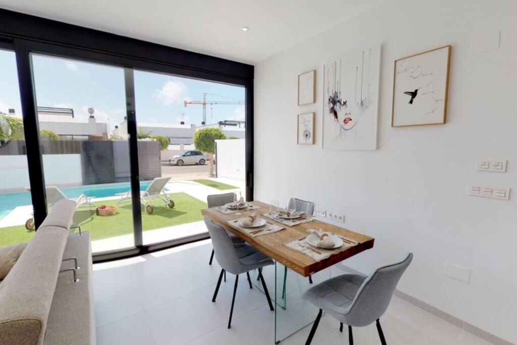 Premium Strandnaera Villa Lo Pagan -Byggd 2020 San Pedro del Pinatar Luaran gambar